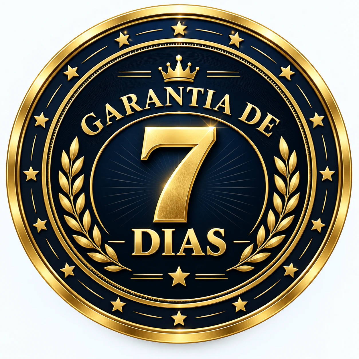 Selo de garantia incondicional de 7 dias